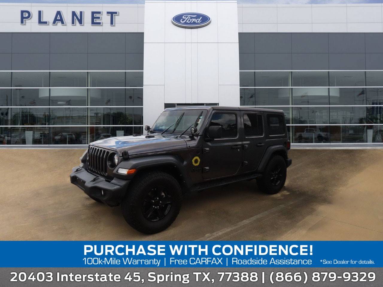 2022 Jeep Wrangler Sport Altitude — SUV — 18,575 mi — Spring, TX
