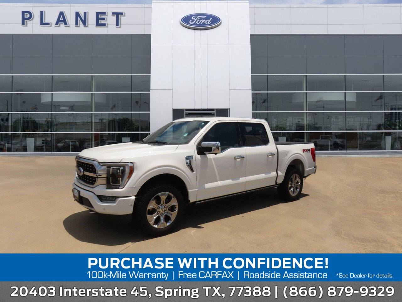 2021 Ford F-150 Platinum — Pickup Truck — 92,601 mi — Spring, TX