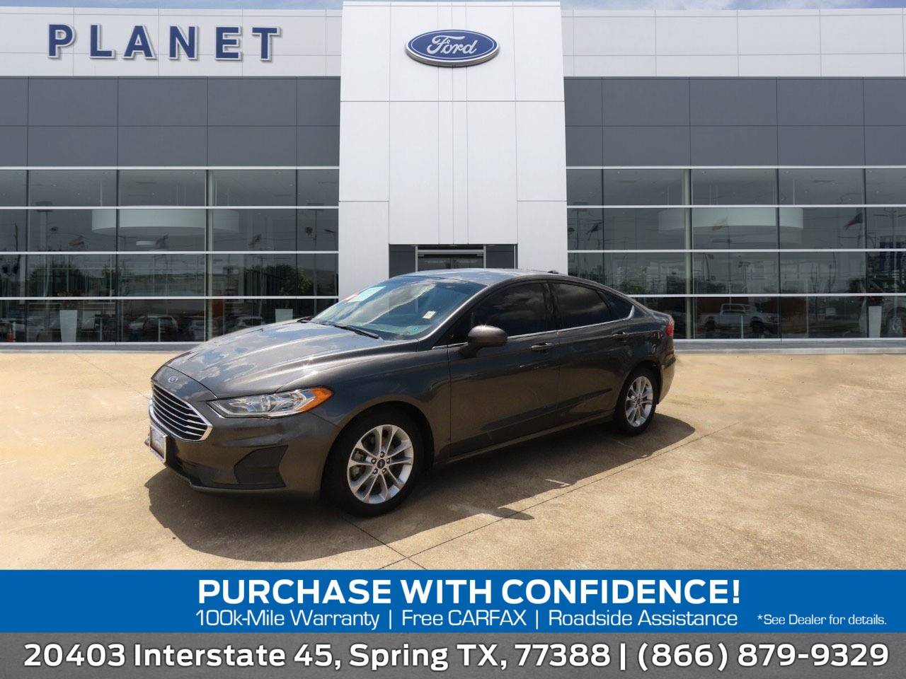 2020 Ford Fusion SE — Sedan — 45,704 mi — Spring, TX