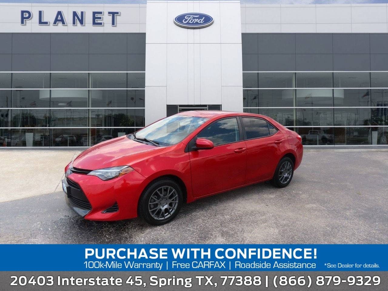 2018 Toyota Corolla L — Sedan — 95,638 mi — Spring, TX