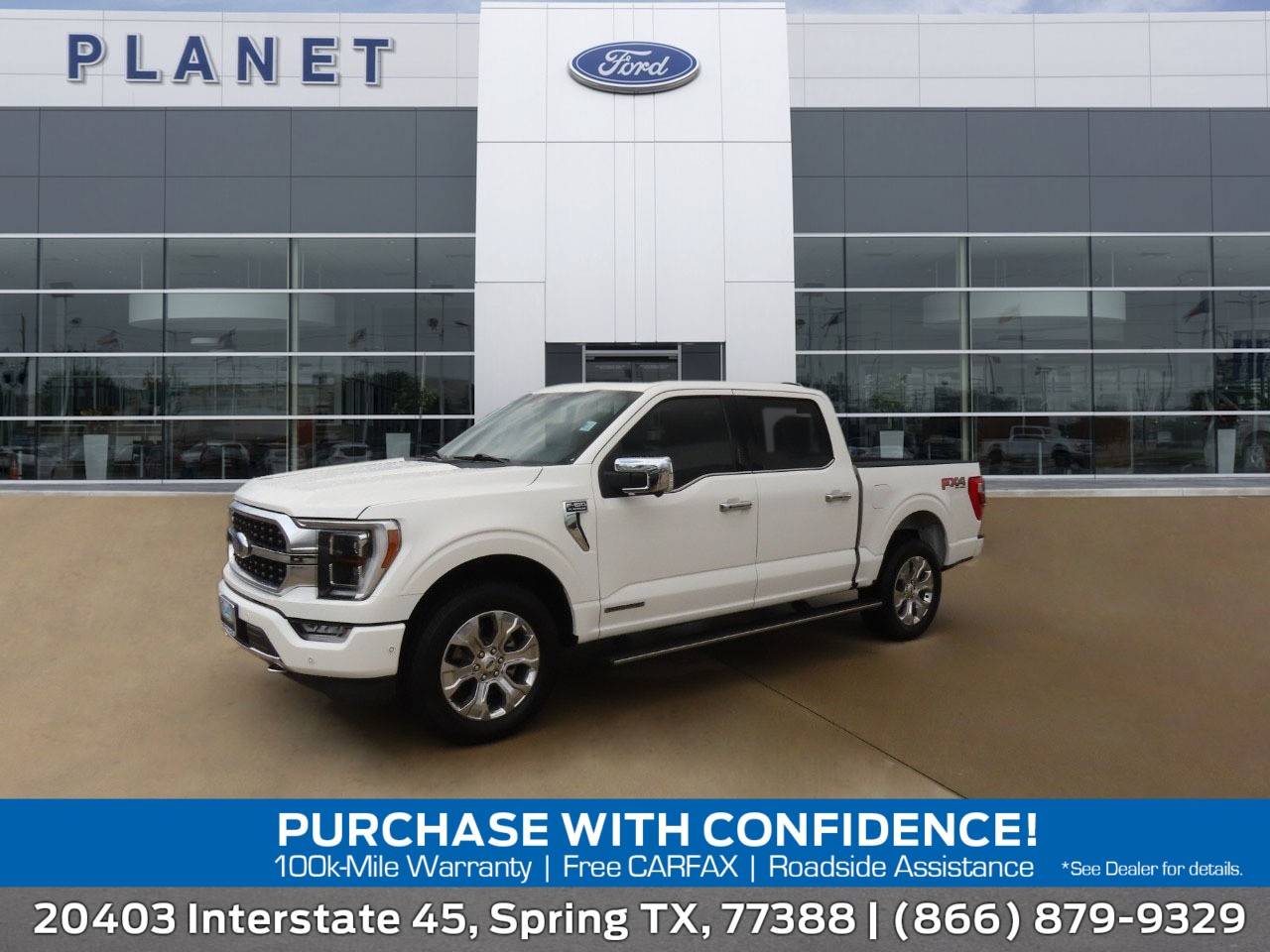 2022 Ford F-150 Platinum — Pickup Truck — 47,201 mi — Spring, TX