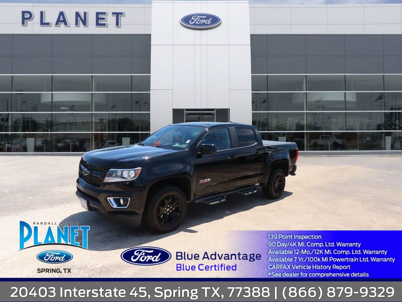 2020 Chevrolet Colorado Z71 — Pickup Truck — 76,046 mi — Spring, TX
