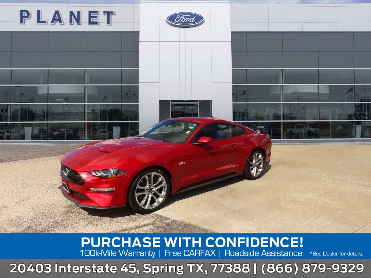 2023 Ford Mustang GT Premium — Coupe — 24,525 mi — Spring, TX