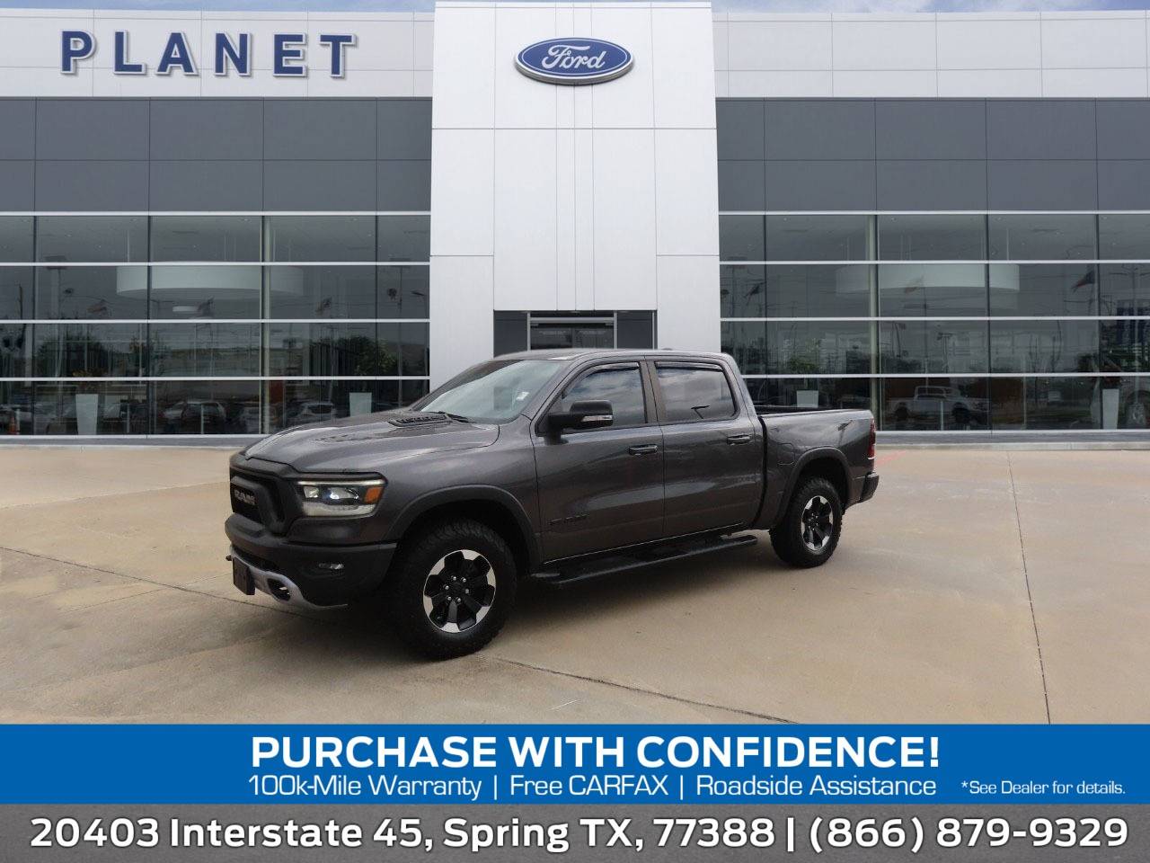 2021 Ram 1500 Rebel — Pickup Truck — 57,236 mi — Spring, TX