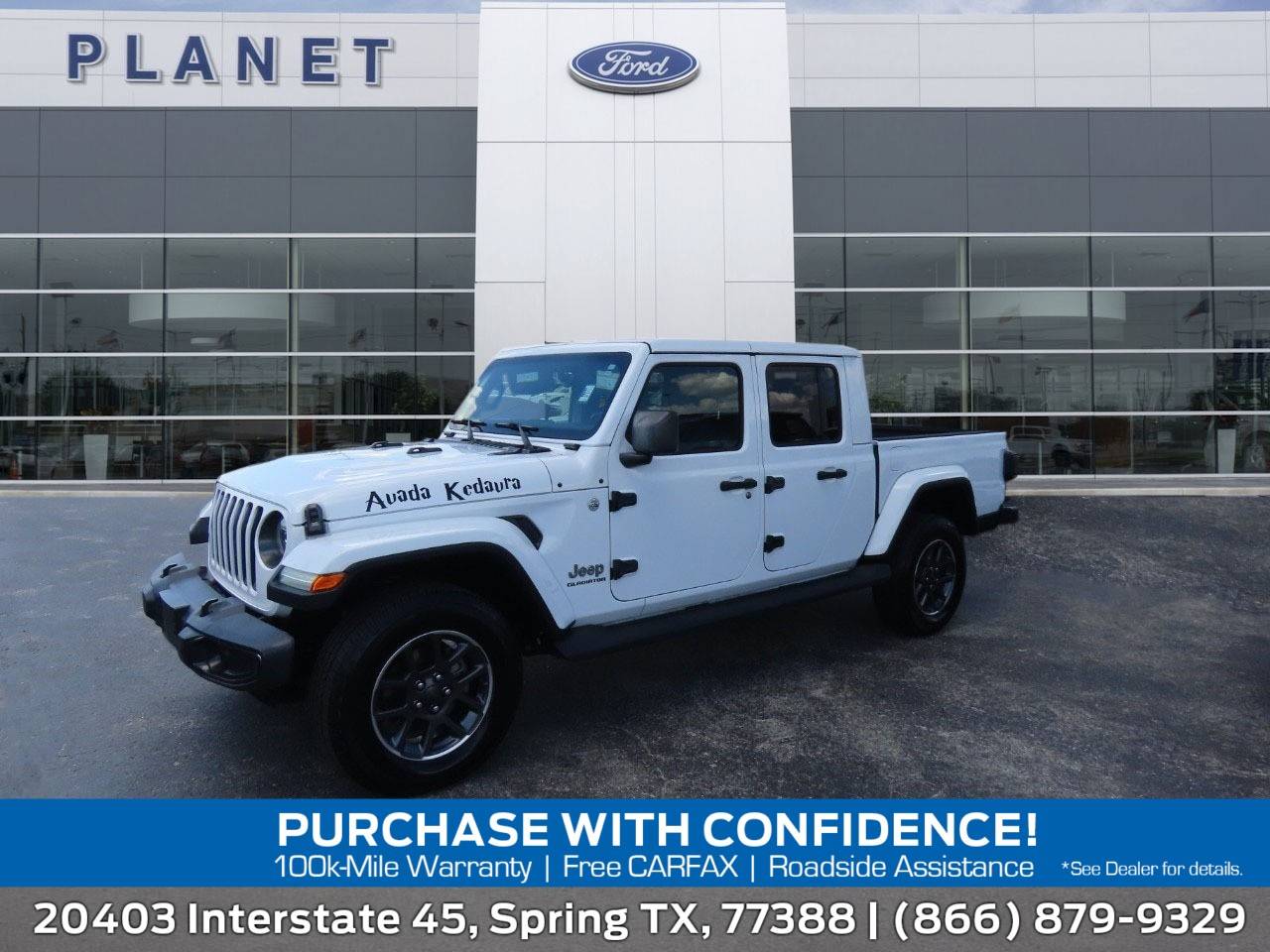 2020 Jeep Gladiator Overland — Pickup Truck — 121,390 mi — Spring, TX