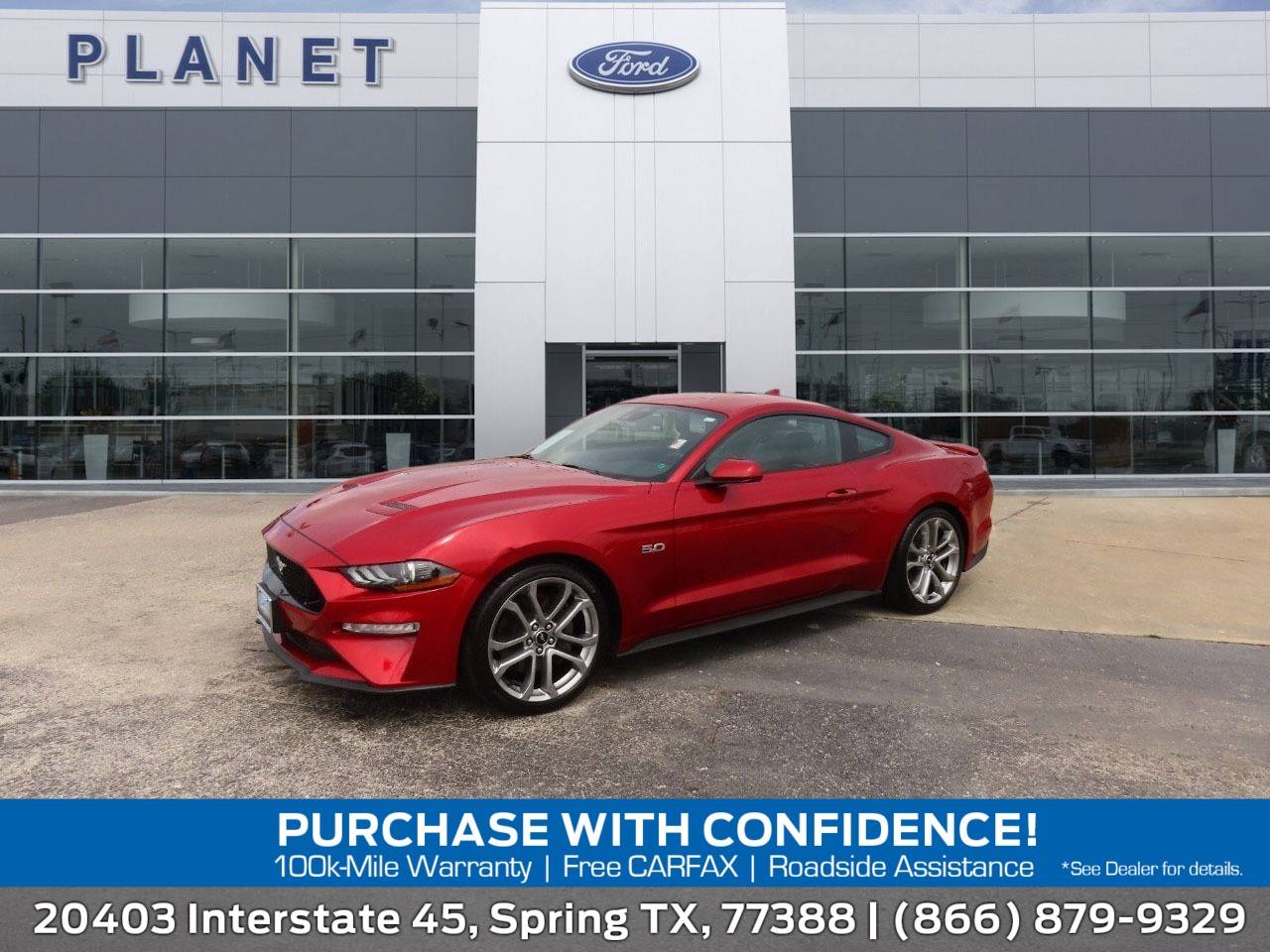 2022 Ford Mustang GT Premium — Coupe — 20,389 mi — Spring, TX