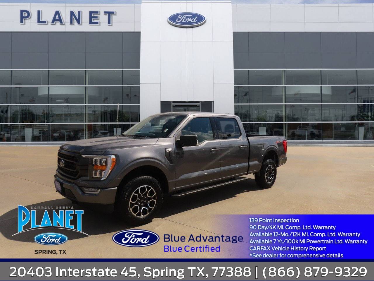2022 Ford F-150 XLT — Pickup Truck — 52,062 mi — Spring, TX