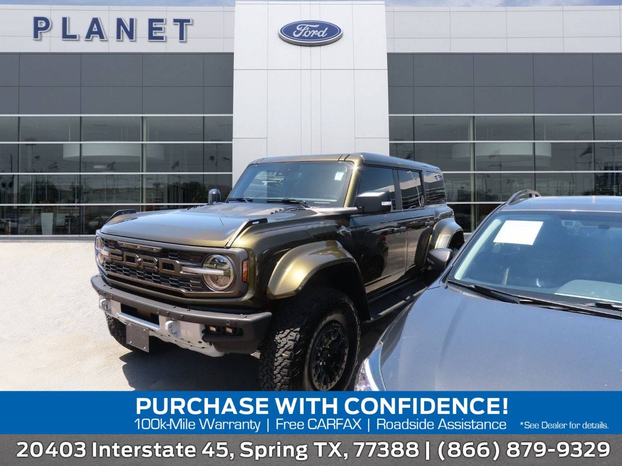 2024 Ford Bronco Raptor — SUV — 1,273 mi — Spring, TX