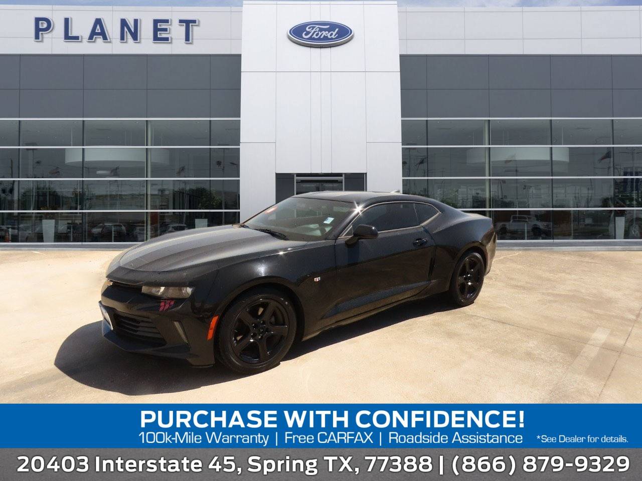 2016 Chevrolet Camaro 1LT — Coupe — 112,566 mi — Spring, TX