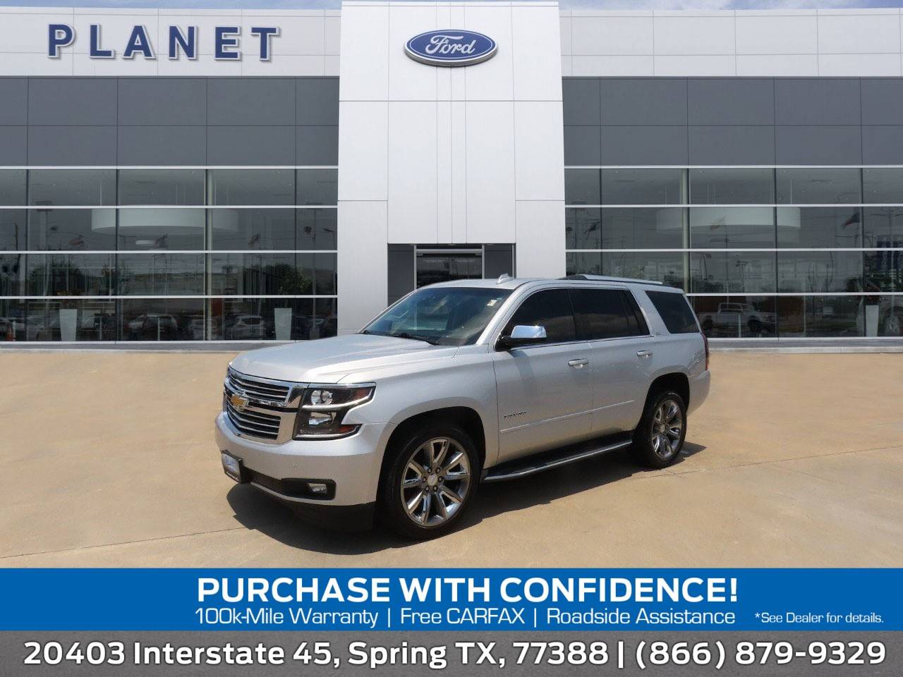 2016 Chevrolet Tahoe LTZ — SUV — 128,441 mi — Spring, TX