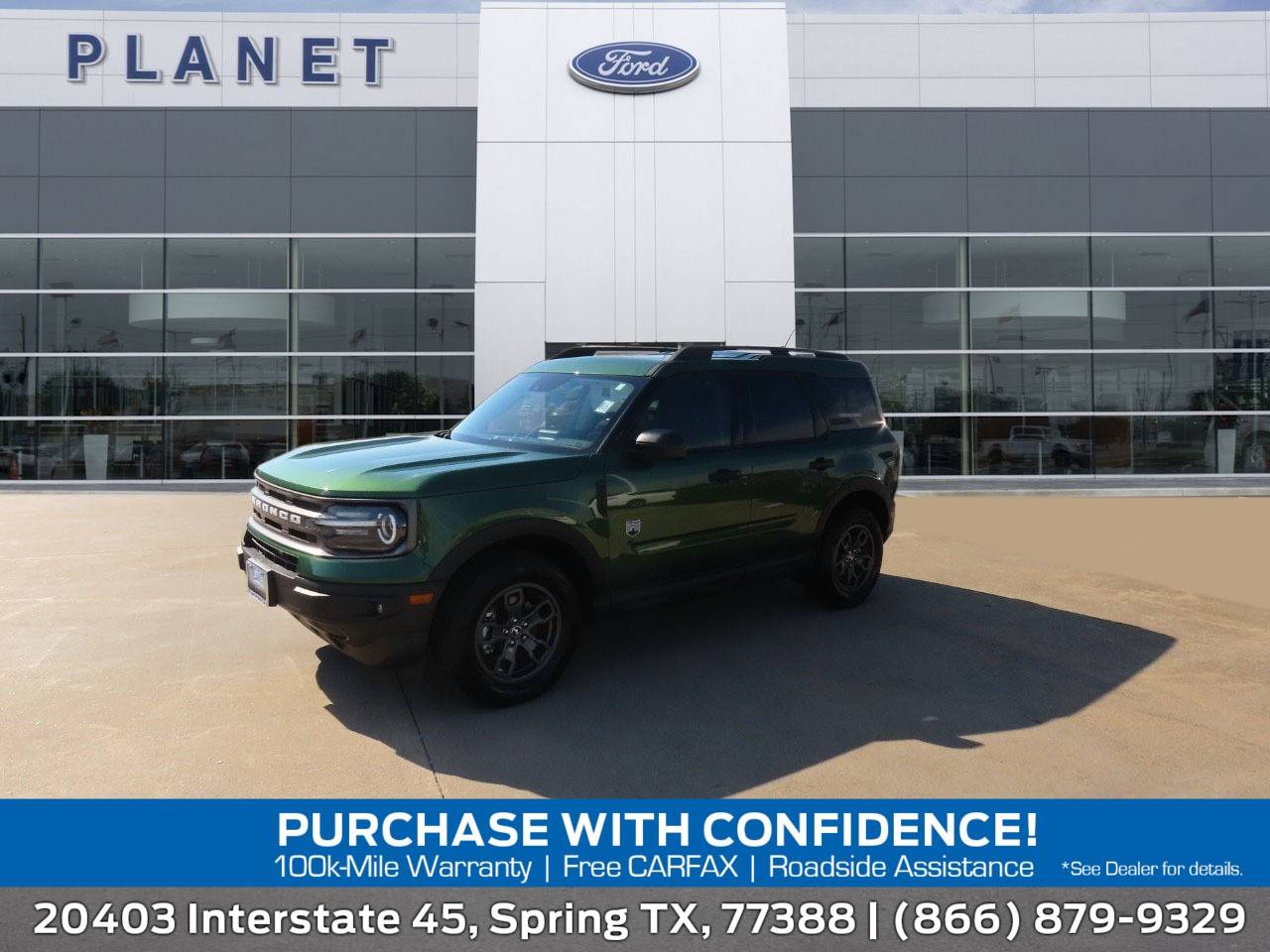 2023 Ford Bronco Sport Big Bend — SUV — 12,845 mi — Spring, TX