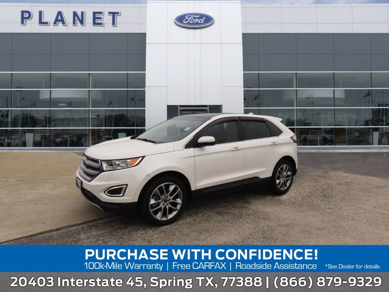 2016 Ford Edge Titanium — SUV — 37,200 mi — Spring, TX