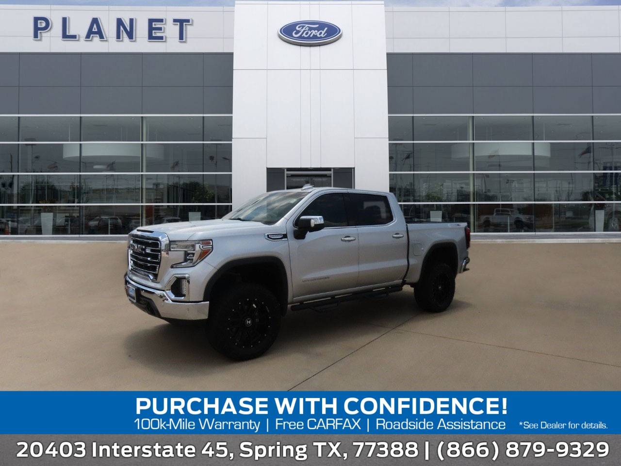 2019 GMC Sierra 1500 SLT — Pickup Truck — 121,460 mi — Spring, TX