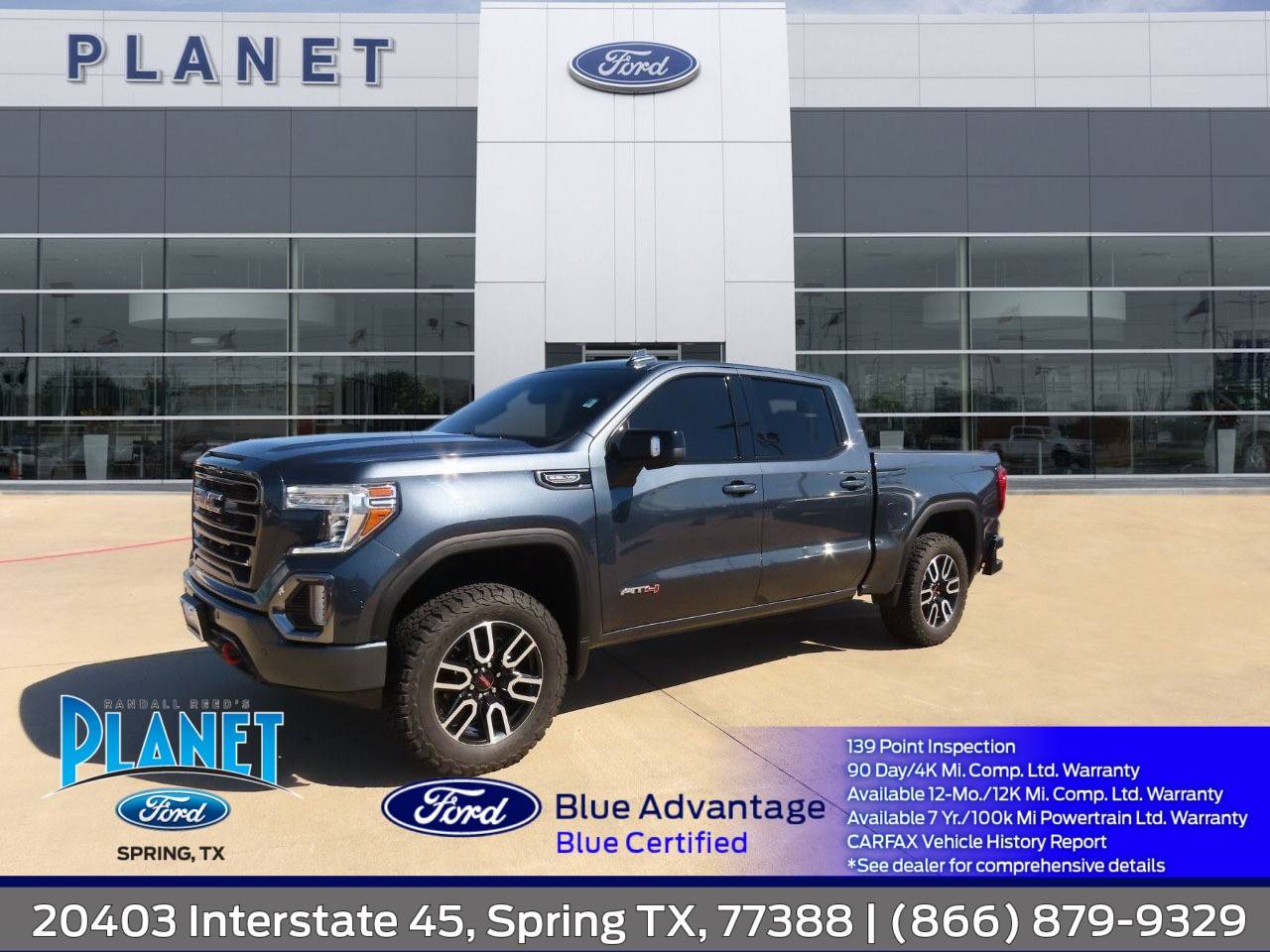 2021 GMC Sierra 1500 AT4 — Pickup Truck — 69,961 mi — Spring, TX