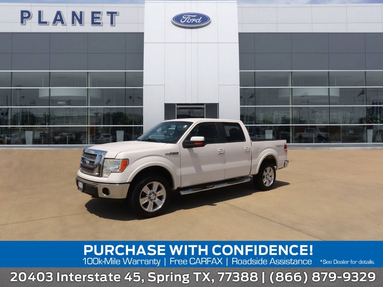 2010 Ford F-150 Lariat — Pickup Truck — 141,926 mi — Spring, TX
