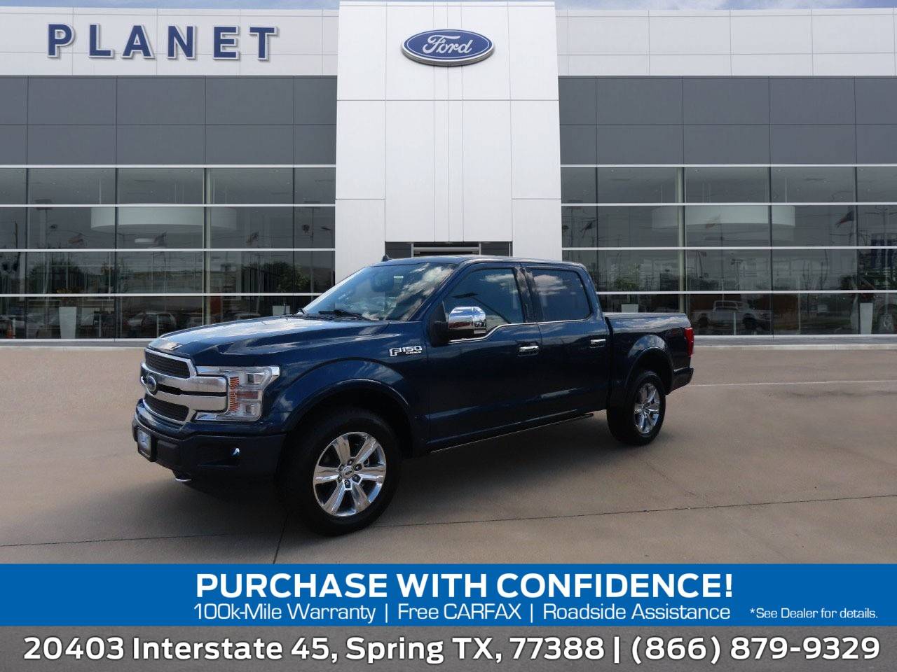 2020 Ford F-150 Platinum — Pickup Truck — 80,440 mi — Spring, TX