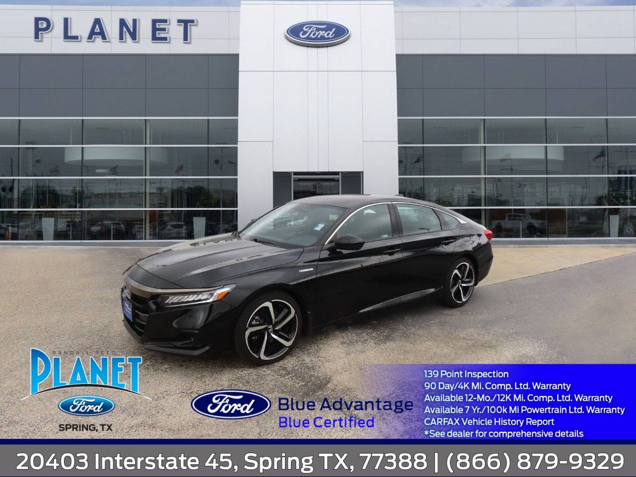 2022 Honda Accord Hybrid Sport — Sedan — 34,849 mi — Spring, TX