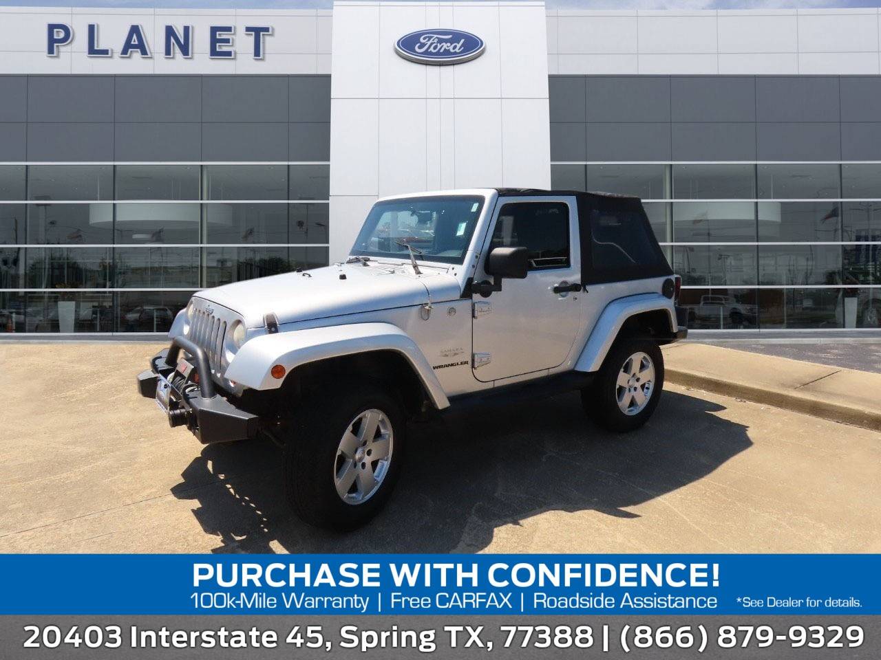 2010 Jeep Wrangler Sahara — SUV — 106,868 mi — Spring, TX