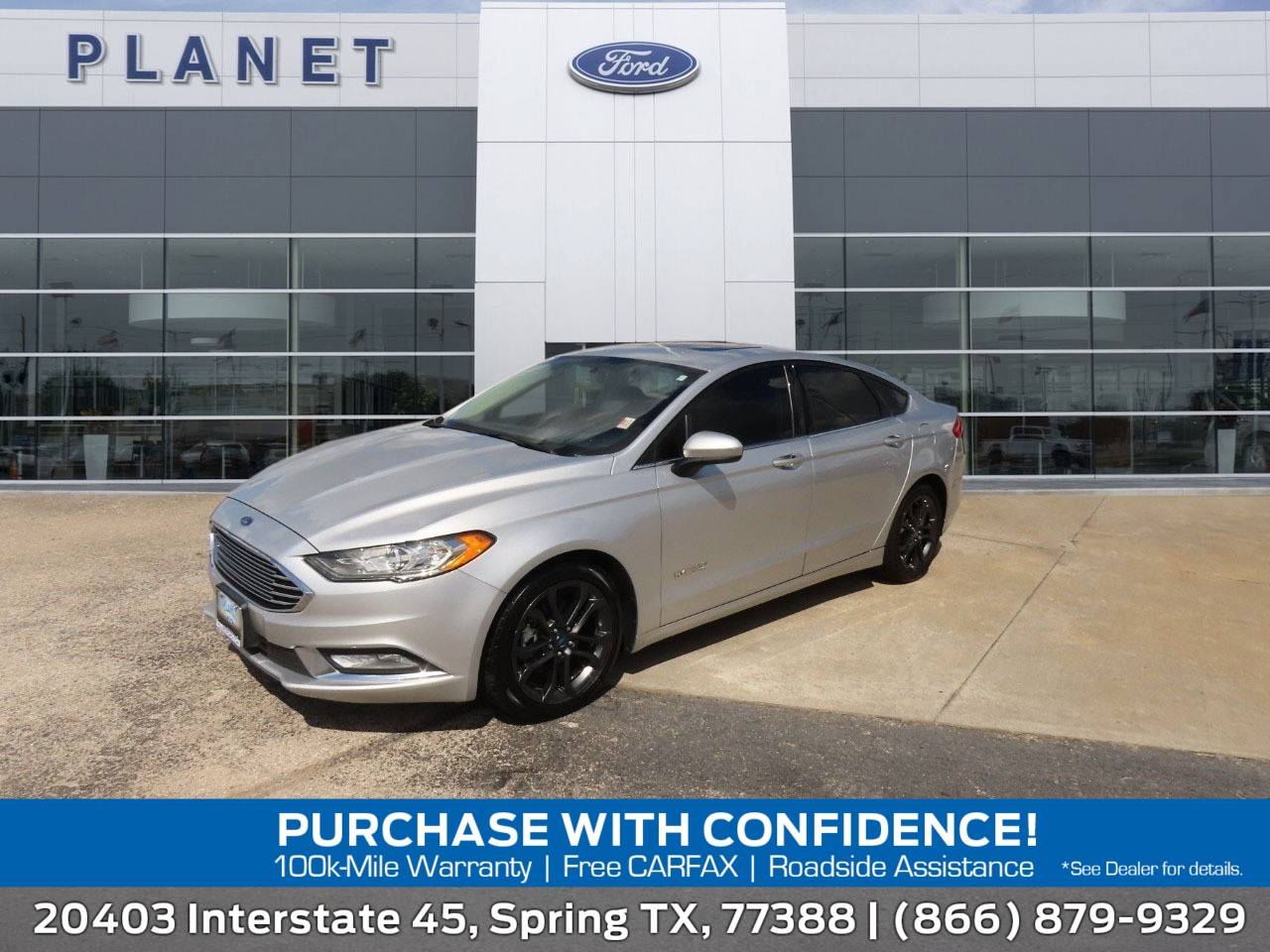2018 Ford Fusion Hybrid SE — Sedan — 177,077 mi — Spring, TX