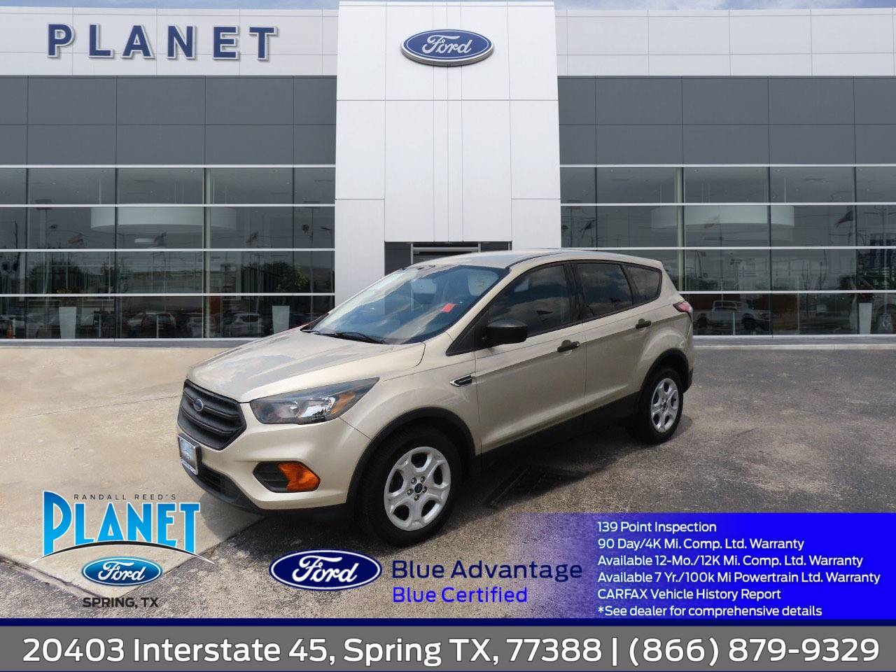 2018 Ford Escape S — SUV — 67,018 mi — Spring, TX
