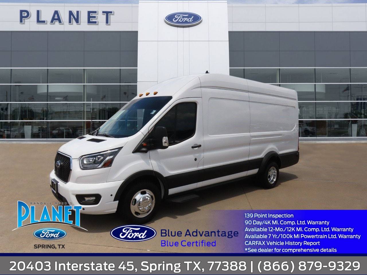 2024 Ford Transit Cargo Van T-350 HD — Cargo Van — 13,379 mi — Spring, TX