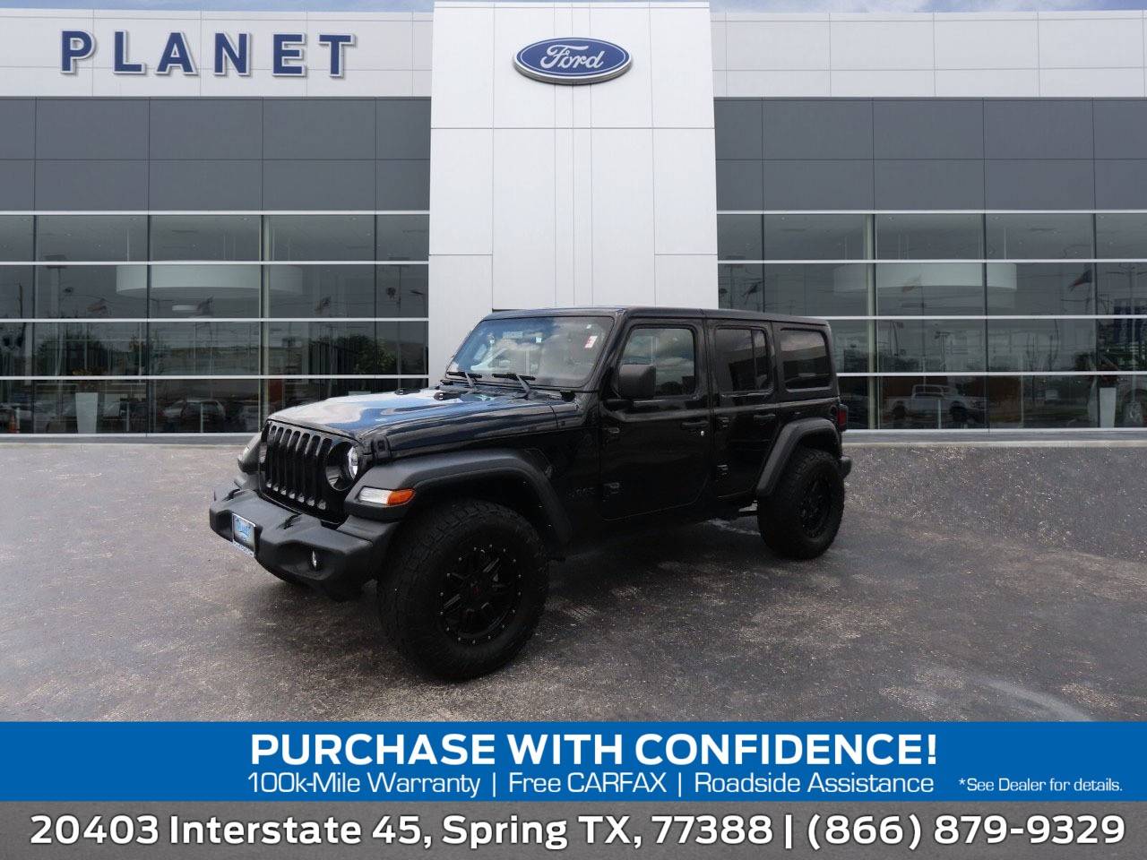 2021 Jeep Wrangler Sport S — SUV — 53,993 mi — Spring, TX