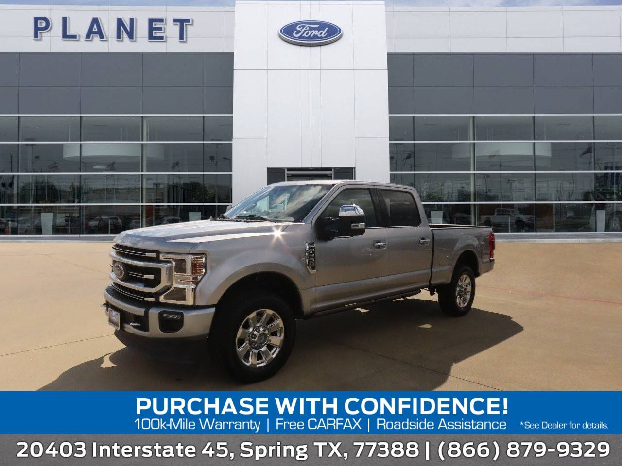 2021 Ford Super Duty F-250 Platinum — Pickup Truck — 97,566 mi — Spring, TX
