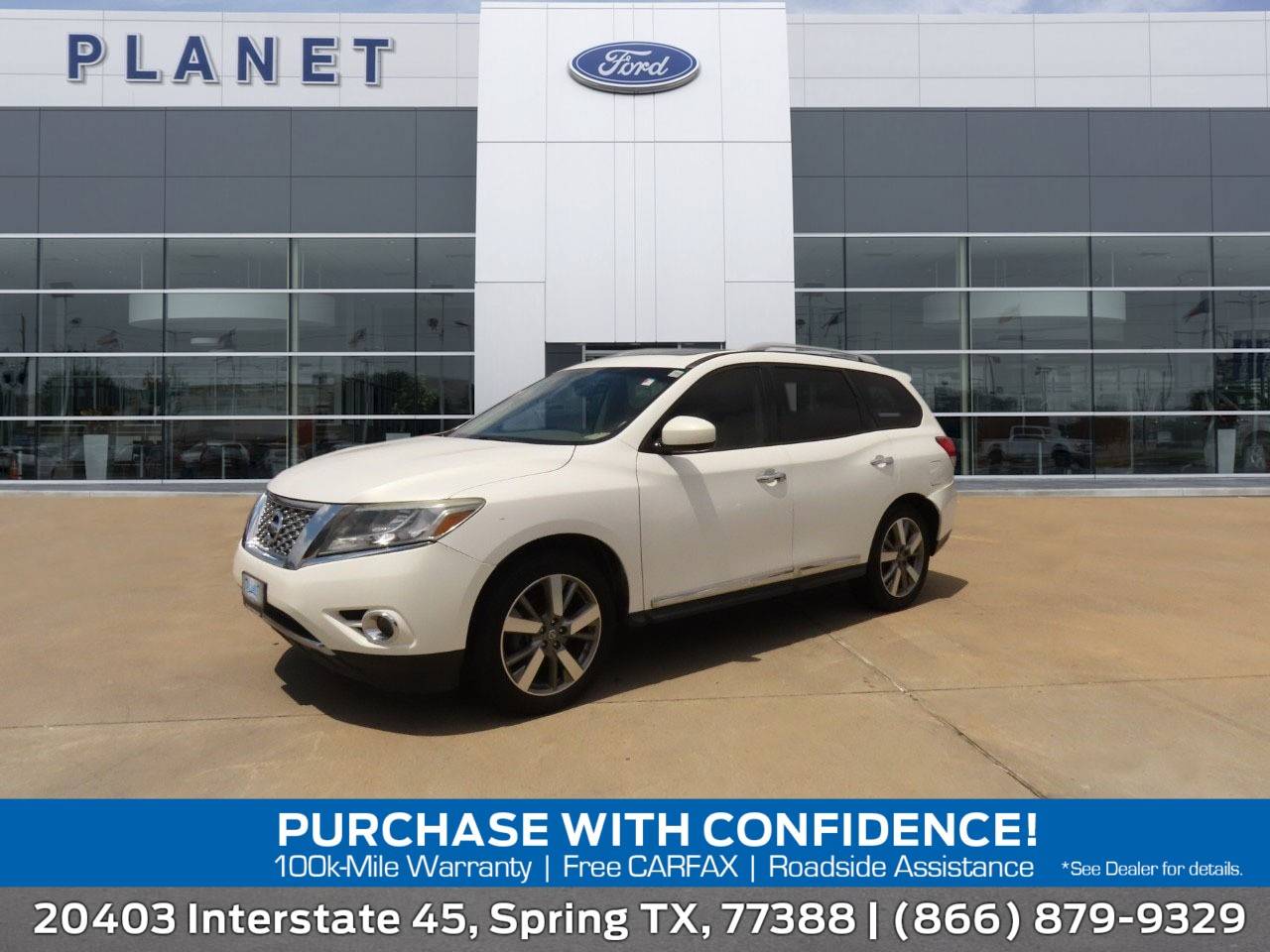 2014 Nissan Pathfinder Platinum — SUV — 129,068 mi — Spring, TX