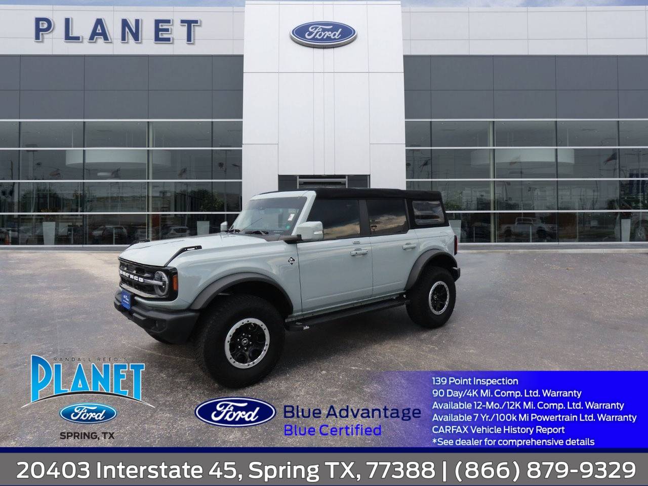 2022 Ford Bronco Outer Banks — SUV — 21,809 mi — Spring, TX