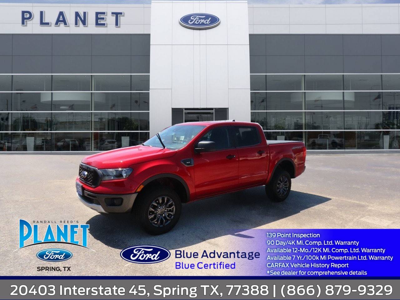 2021 Ford Ranger XLT — Pickup Truck — 88,610 mi — Spring, TX