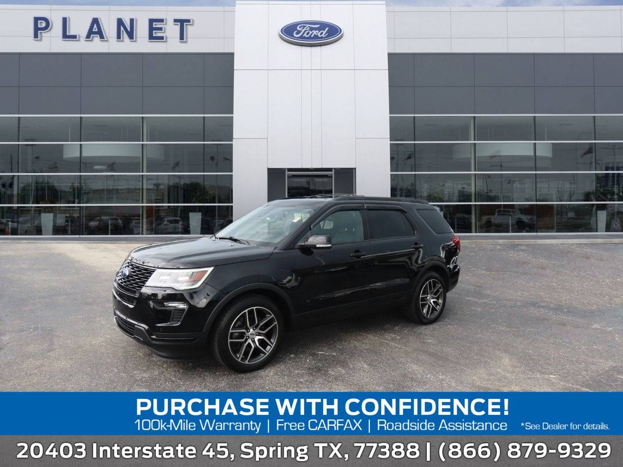 2019 Ford Explorer Sport — SUV — 62,449 mi — Spring, TX