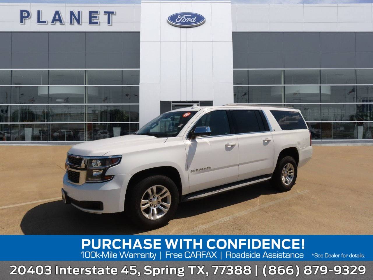 2017 Chevrolet Suburban LT — SUV — 199,173 mi — Spring, TX