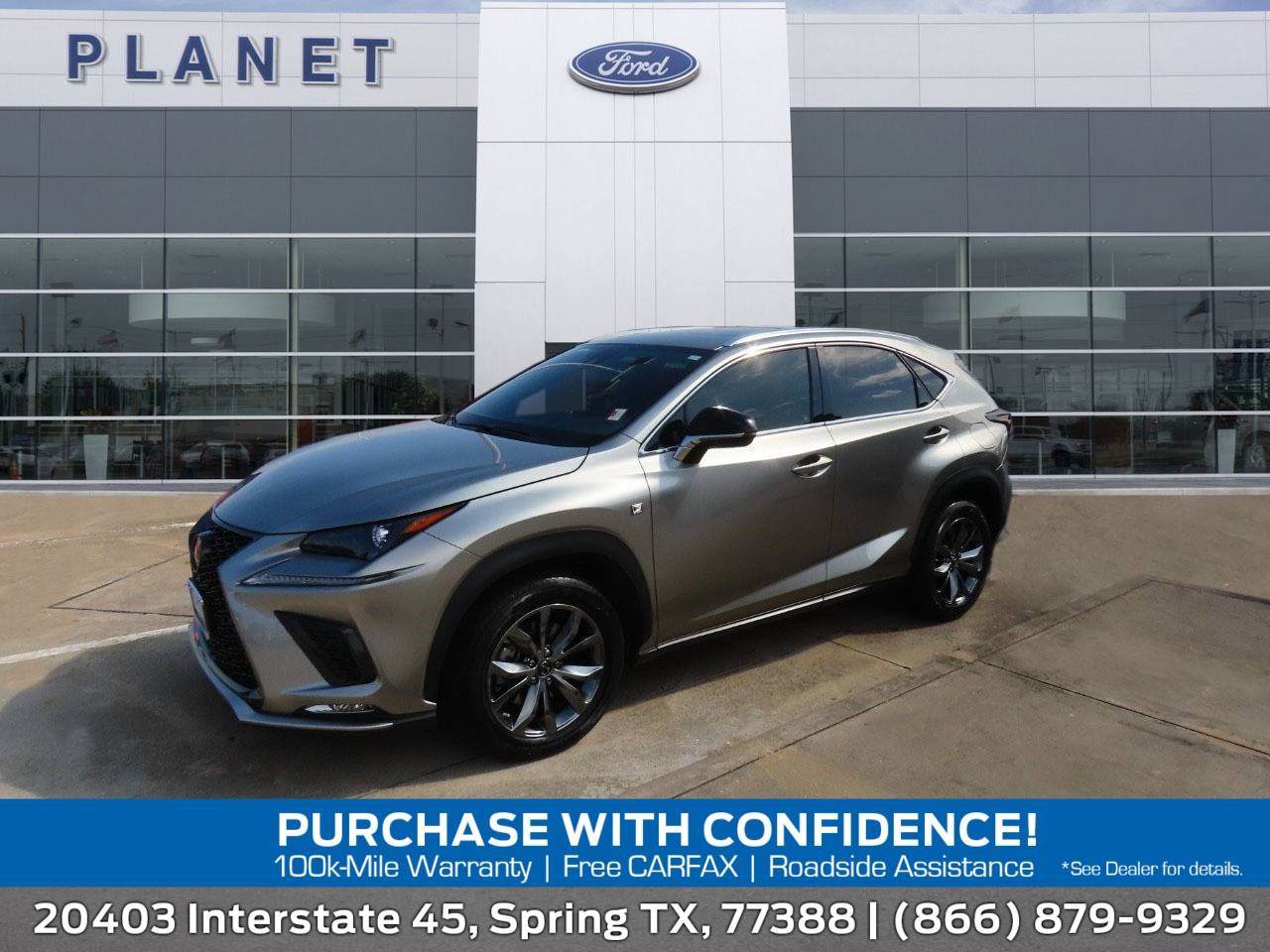 2021 Lexus NX NX 300 F SPORT — SUV — 23,000 mi — Spring, TX
