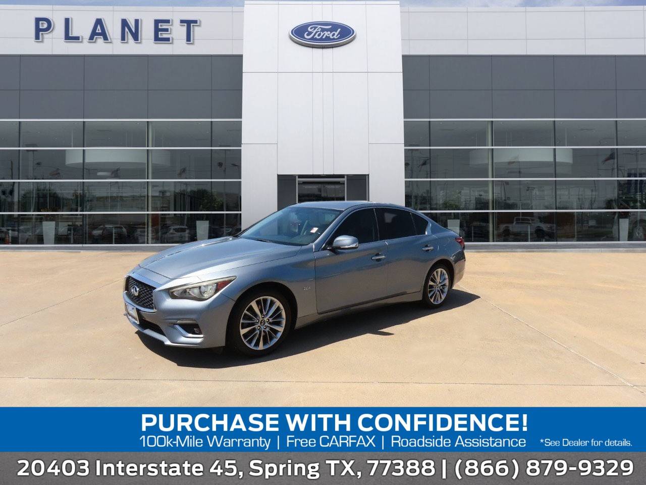 2018 INFINITI Q50 2.0t LUXE — Sedan — 130,808 mi — Spring, TX
