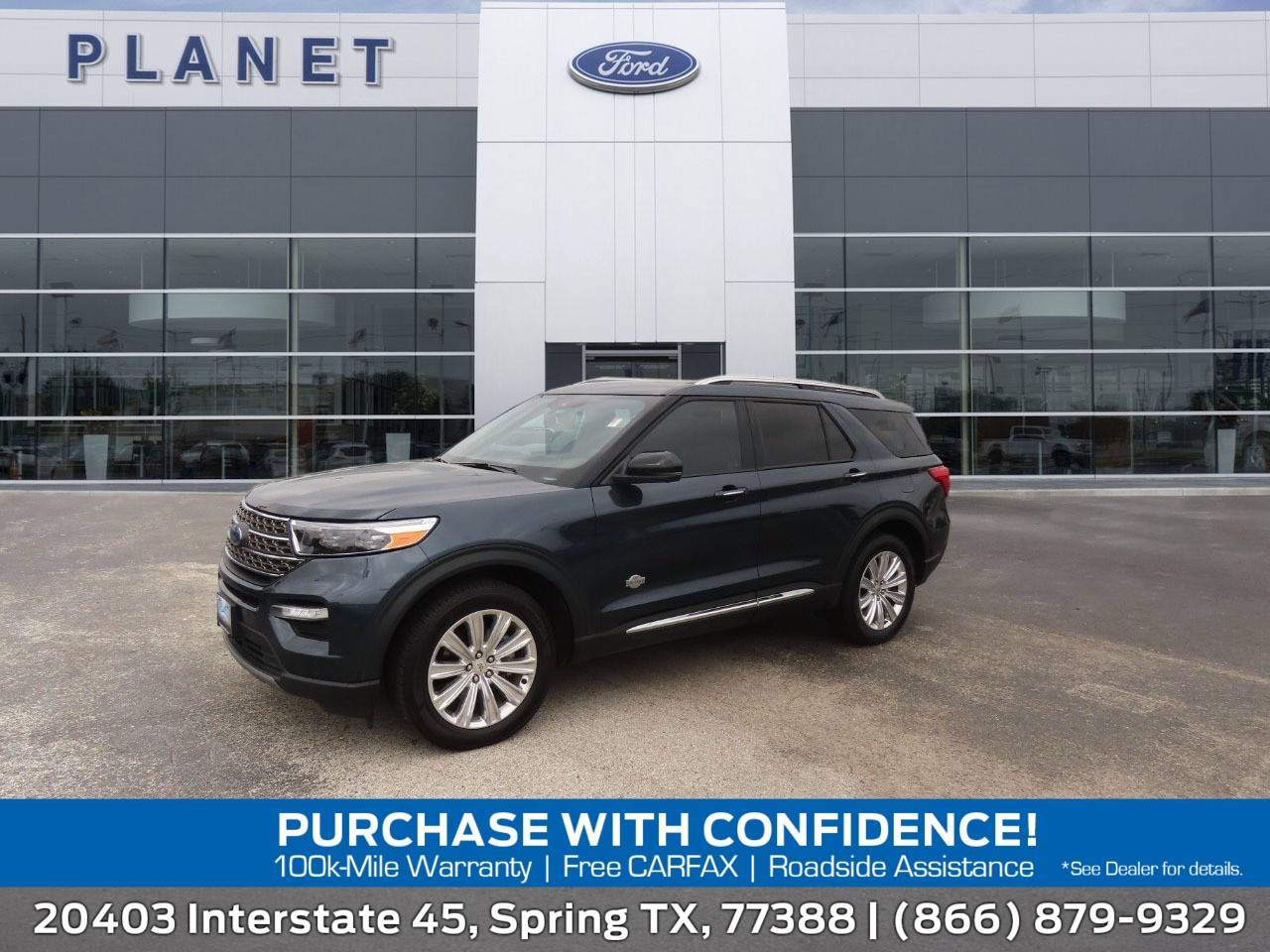 2022 Ford Explorer King Ranch — SUV — 68,841 mi — Spring, TX