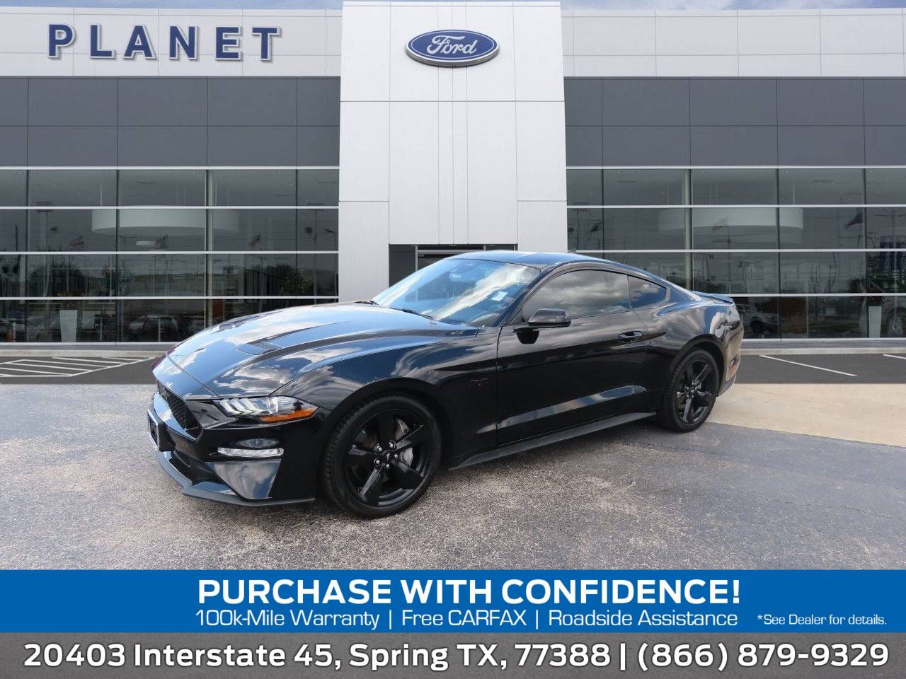 2022 Ford Mustang GT Premium — Coupe — 48,509 mi — Spring, TX