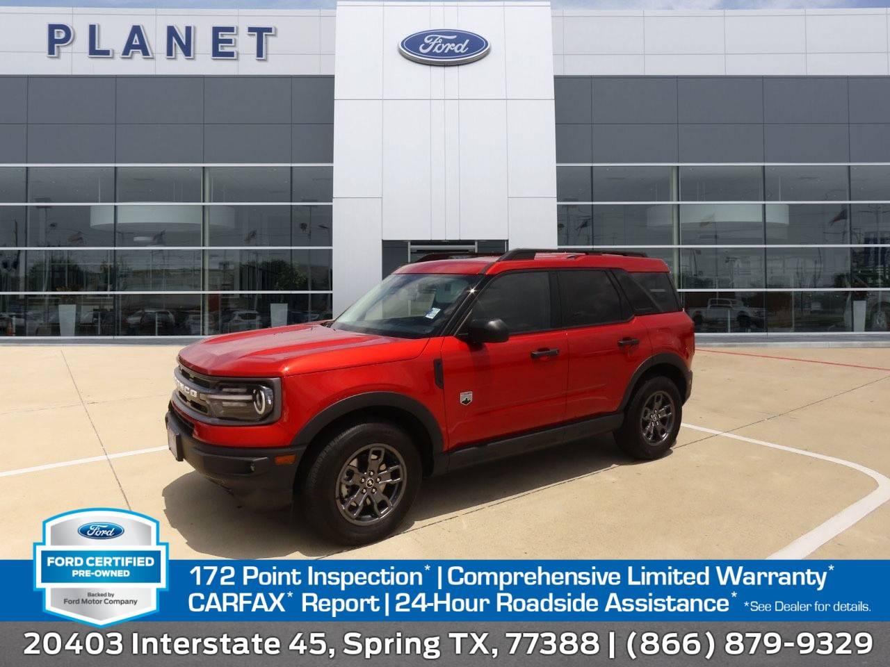 2022 Ford Bronco Sport Big Bend — SUV — 8,595 mi — Spring, TX