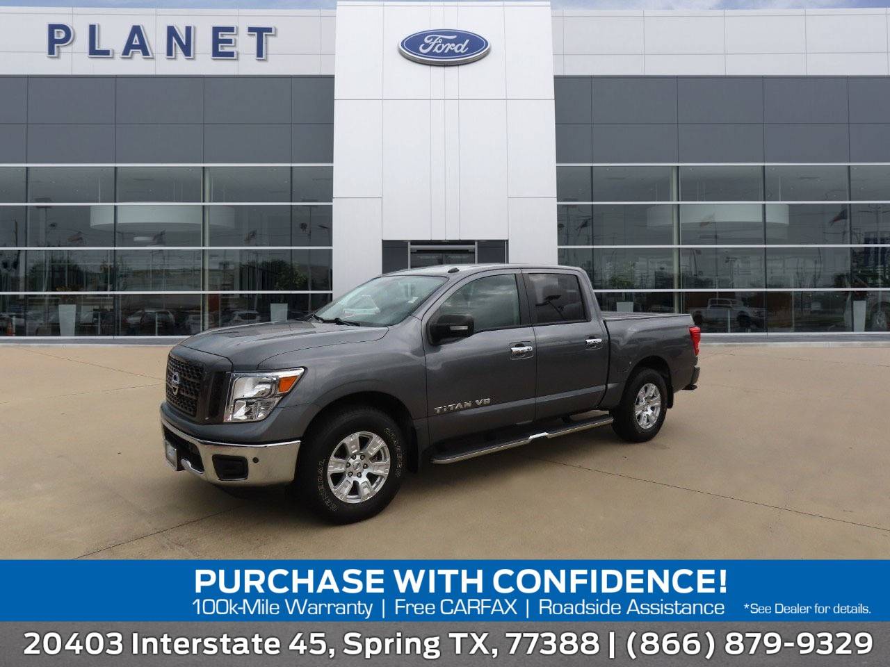 2019 Nissan Titan SV — Pickup Truck — 16,830 mi — Spring, TX