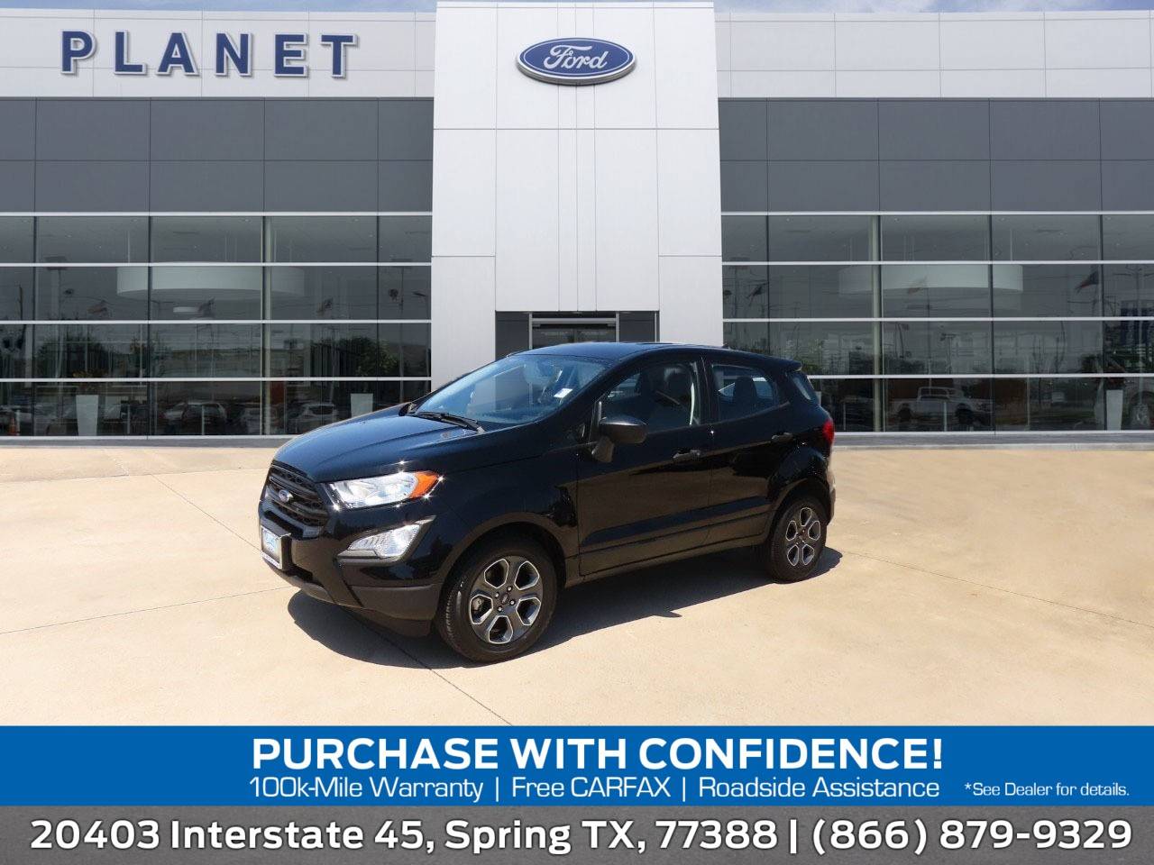 2021 Ford EcoSport S — SUV — 27,092 mi — Spring, TX