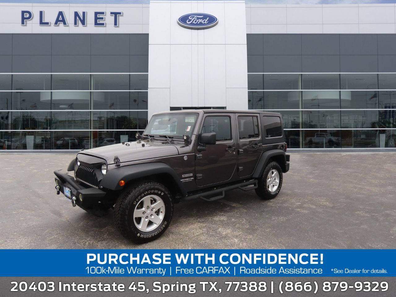 2016 Jeep Wrangler Sport — SUV — 121,709 mi — Spring, TX