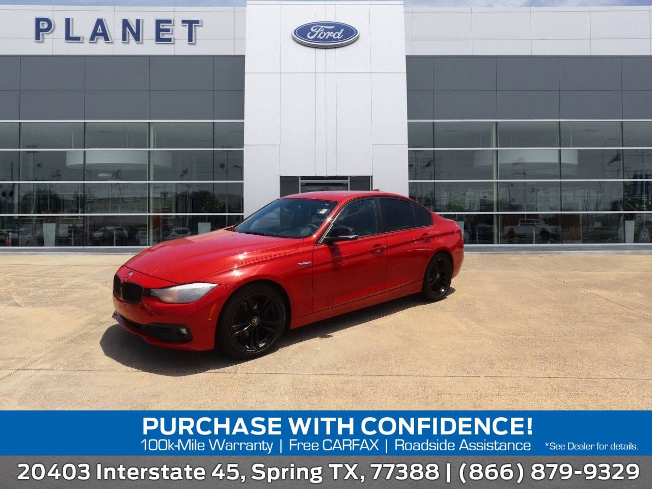 2016 BMW 3 Series 320i — Sedan — 113,875 mi — Spring, TX