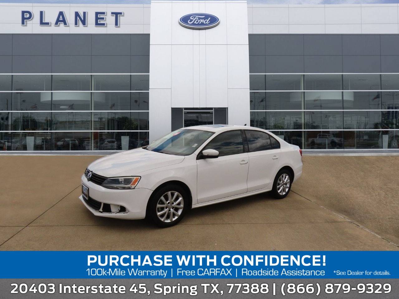 2011 Volkswagen Jetta SE — Sedan — 80,379 mi — Spring, TX