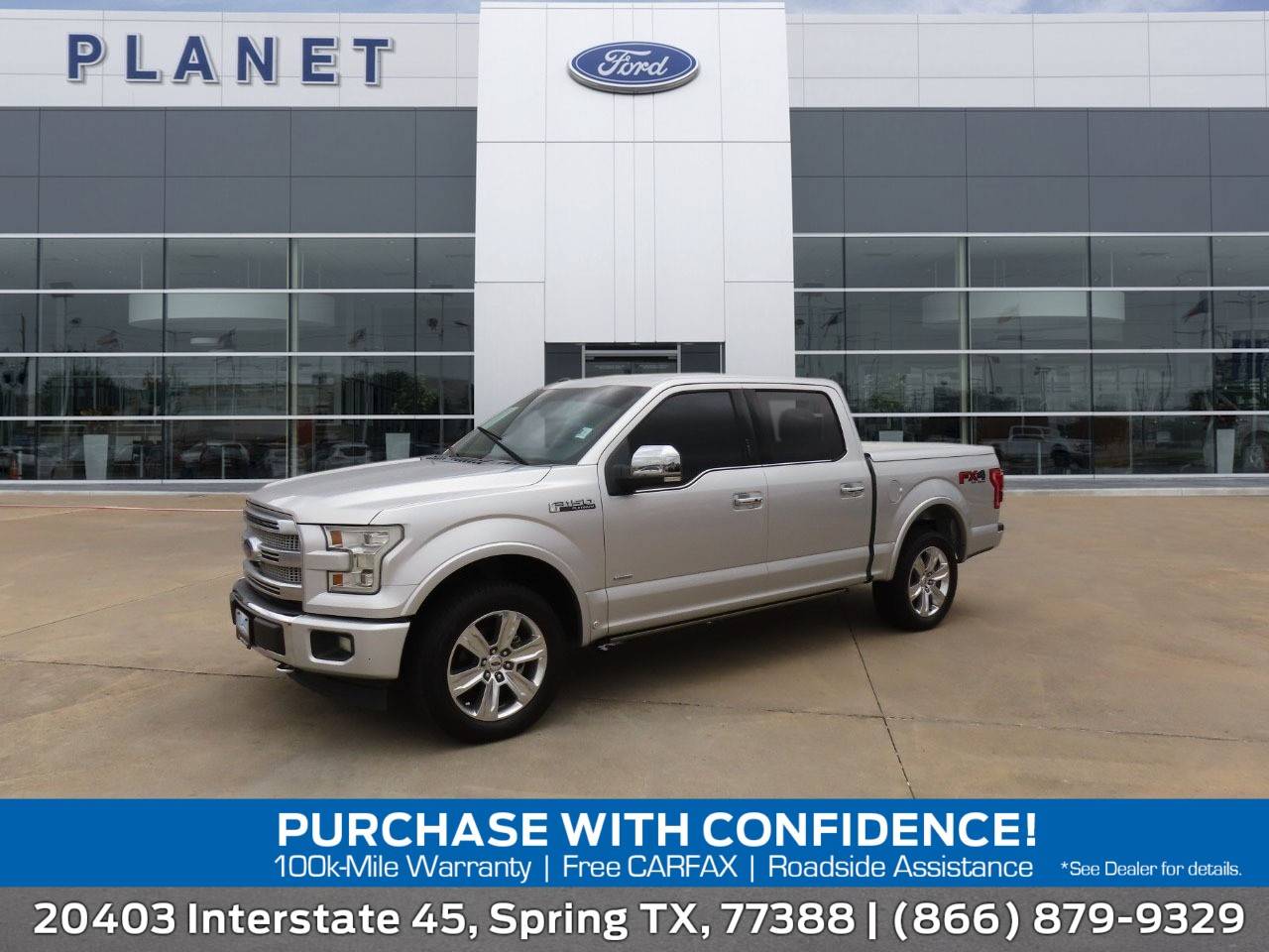 2017 Ford F-150 Platinum — Pickup Truck — 136,727 mi — Spring, TX