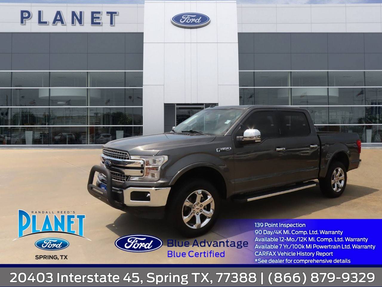 2020 Ford F-150 Lariat — Pickup Truck — 64,000 mi — Spring, TX