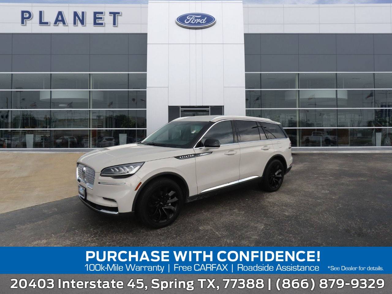 2021 Lincoln Aviator Standard — SUV — 57,006 mi — Spring, TX