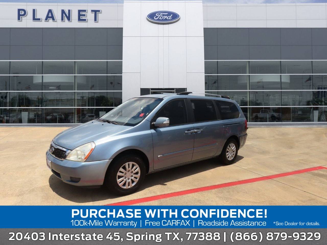 2011 Kia Sedona LX — Minivan — 185,038 mi — Spring, TX