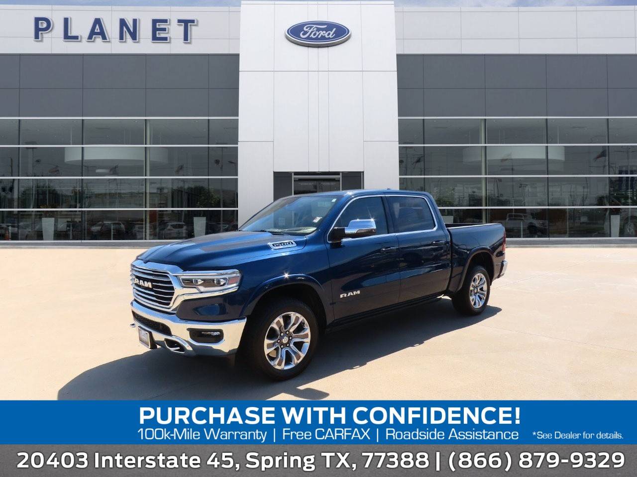 2023 Ram 1500 Longhorn — Pickup Truck — 58,222 mi — Spring, TX