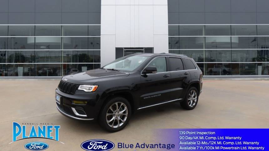 2020 Jeep Grand Cherokee Summit — SUV — 73,594 mi — Spring, TX