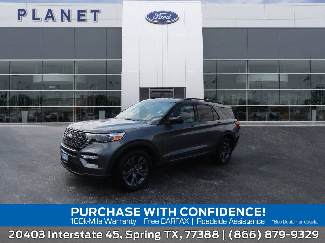 2022 Ford Explorer XLT — SUV — 23,953 mi — Spring, TX