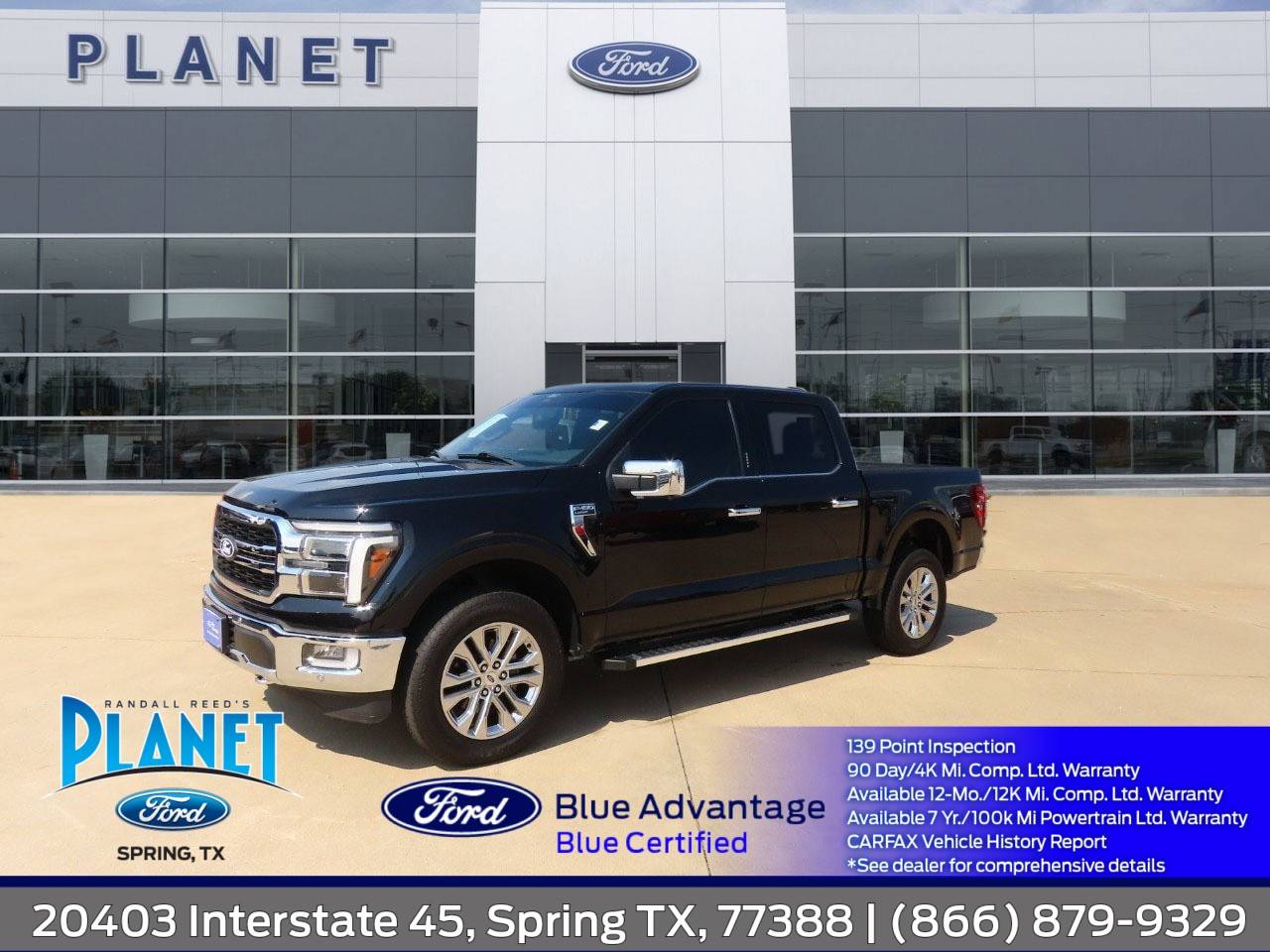 2024 Ford F-150 LARIAT — Pickup Truck — 13,300 mi — Spring, TX
